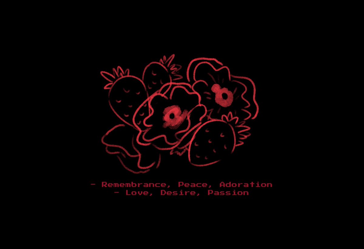 puppyspooder's tweet photo. Strawberries & Poppies #catchingmystar https://t.co/AEv9ohoLsb