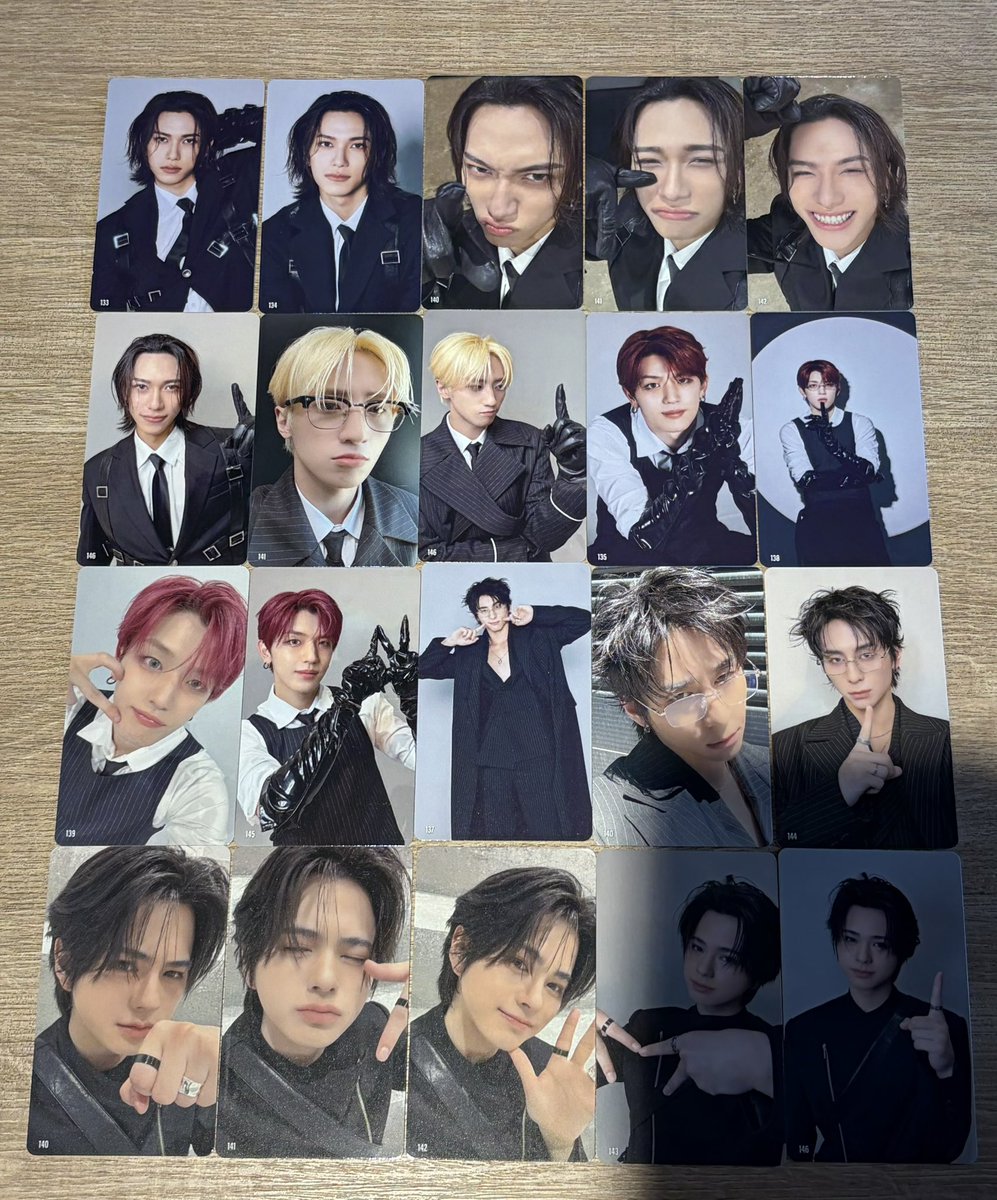 takechinonuko's tweet photo. INI POPUPトレカ　交換

トレカ
1、2枚目をご参照ください
【譲】池﨑、シュウ、高塚、西、松田
【求】後藤、田島

缶バッチ
【譲】　シュウ
【求】　同種　田島

郵送または東ド16日手渡し
異種交換可です🙆‍♀️
ご検討お願いいたします🙇‍♀️
#INI交換 https://t.co/x7j9qN6E18