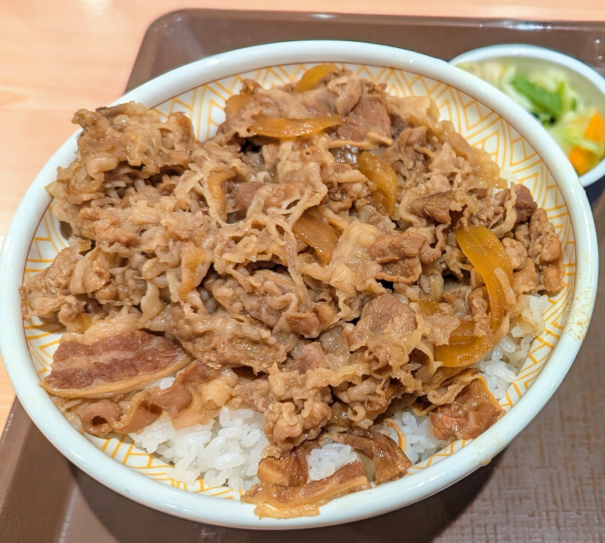 ONRYOUonsen's tweet photo. １億円貰えるが…
１年間、牛丼屋でしか飲食できない
（牛丼屋ならどこの店舗でもOK）

みんなは挑戦する？ https://t.co/buOXOeHPxA