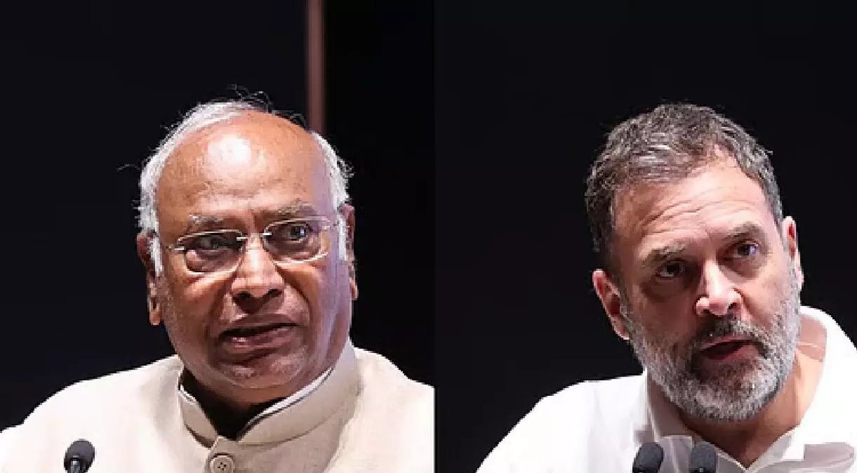 NewsDeshbandhu's tweet photo. महाराष्ट्र एसआईआर ड्राफ्ट वोटर लिस्ट पर राहुल गांधी-खरगे का हमला, ‘वोट चोरी’ के आरोपों से फिर गरमाई सियासत
https://t.co/Z5WmqCoIuE
#DeshbandhuNews
#maharashtra #sir #draftvoterlist #rahulgandhi #mallikarjunkharge #votechorirow #politics https://t.co/AE3f2s1Q4T