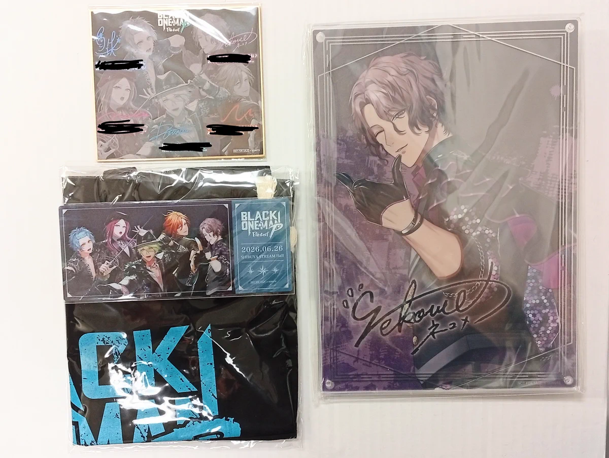 ブラスタ 真珠 ブラワン 通し特典 色紙 パネル チケット K-BOOKS ライブ館プラス on X: 