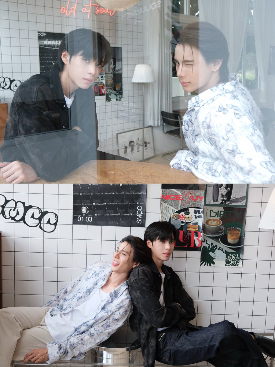 favbibbib's tweet photo. น้องคอปมาลงรูปคู่ซ้อ กรุเสียแล้วทุกคน ในวันที่ม๋าเด่กเอาจริง เฮียปลอมอยุ่ไม่ไหวแล้ว😭✌🏻

#FoolInLove  
#copterntp #bankartit https://t.co/banEpahwMS