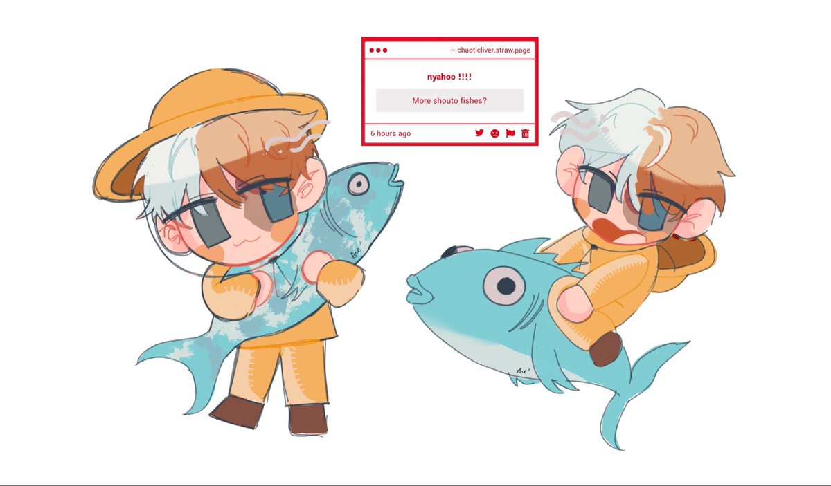chaotic_liver's tweet photo. more fish shouto !!!! 🐟 https://t.co/Bx6QPVDjUk