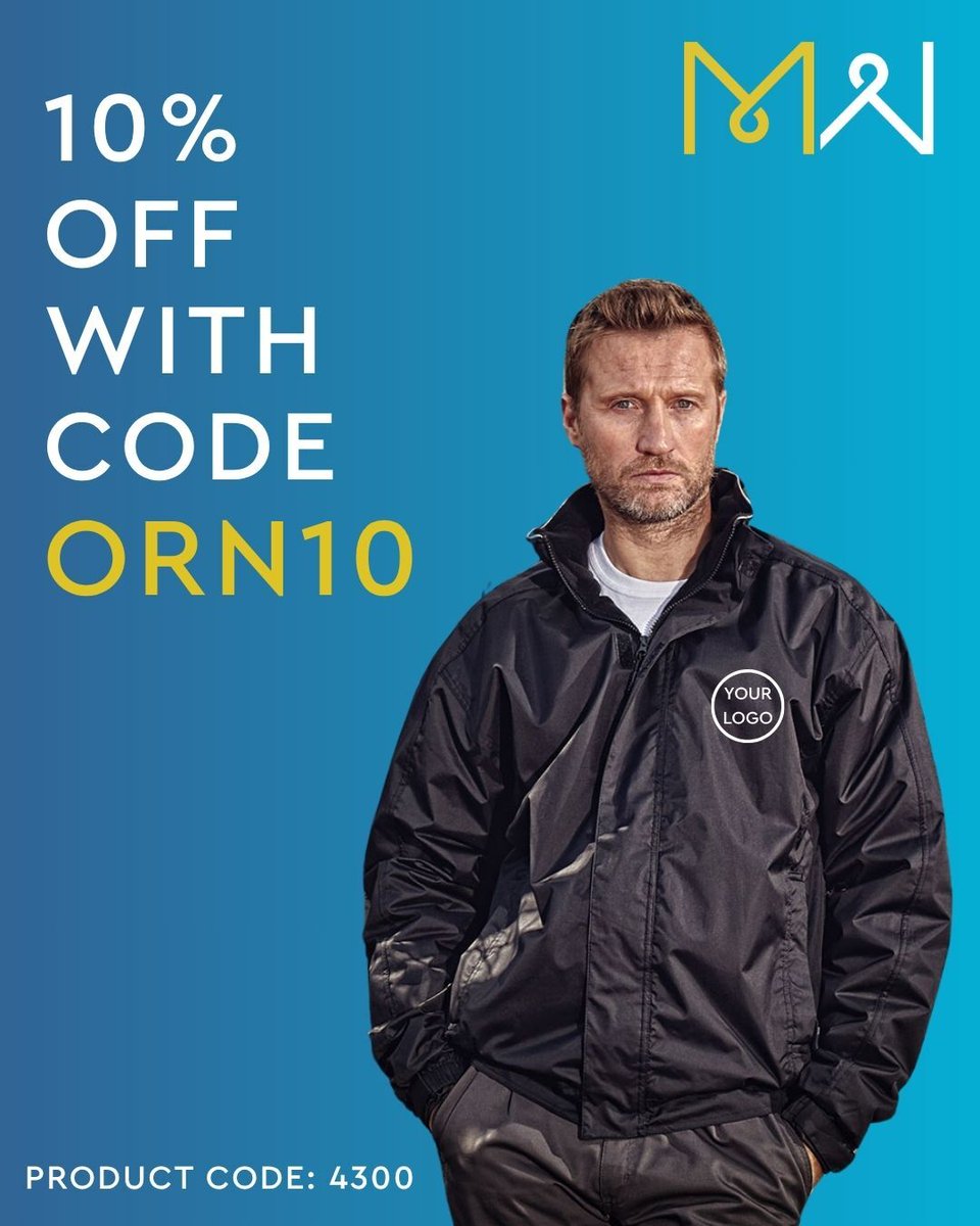 MyWorkwearCo's tweet photo. Looking for a smart and practical workwear jacket?

The ORN Fulmar Bomber Jacket is currently 10% OFF for a limited time with code ORN10.

Shop now: https://t.co/sOK3pfJeGb  

#MyWorkwear #BrandedWorkwear #ORN https://t.co/zH9D9e2uue