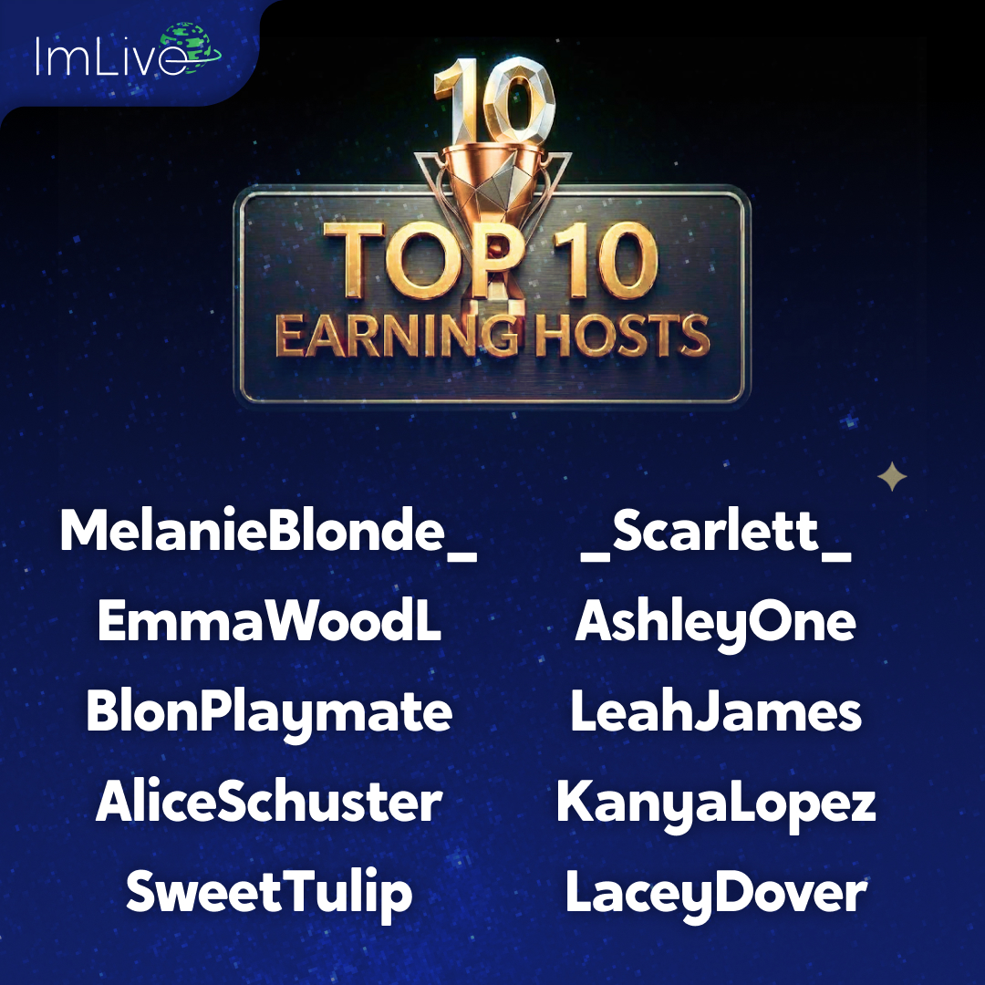 ImLiveCom's tweet photo. 🌟Congratulations to our incredible Top Hosts for the pay period August 16-31!       

Your talent, dedication, and consistency truly shine — well done!       

🔗🌶️https://t.co/5uQkkBfrp6 

#TopHosts #CreatorSpotlight #LiveHosts #TopCreators #imliveonimlive https://t.co/Mtj51XxVtj