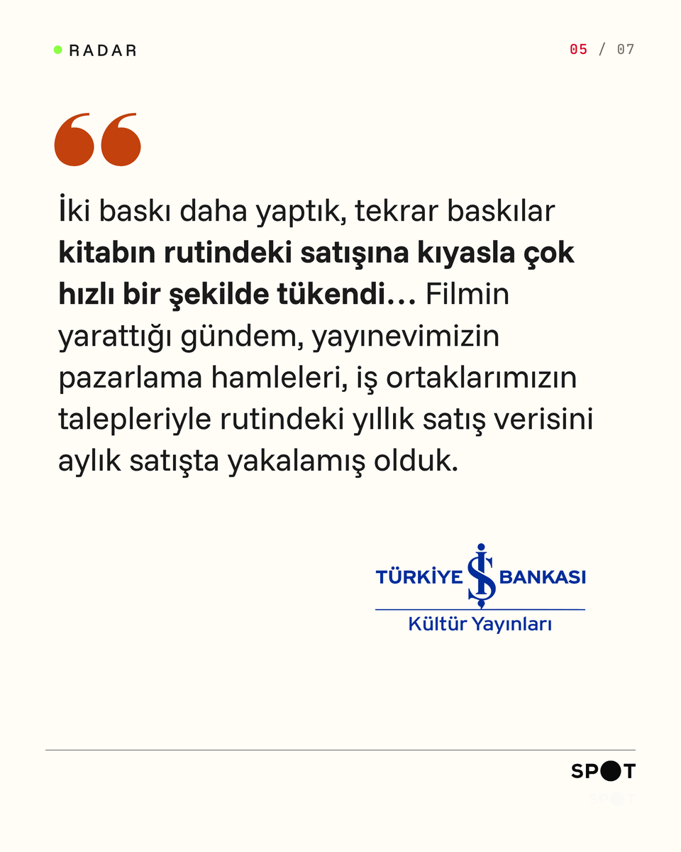 aaspotcom's tweet photo. 🎥 Nolan'ın "The Odyssey" filmi Homeros satışlarında rekor kırdırdı 

📚 Oscar ödüllü yönetmen Christopher Nolan’ın gişeleri altüst eden filmi, yayıncılık dünyasını da hareketlendirdi  

Türkiye’deki kitap satışlarındaki son durumu yayınevlerine sorduk ⤵️

https://t.co/QfG2zj4hAl