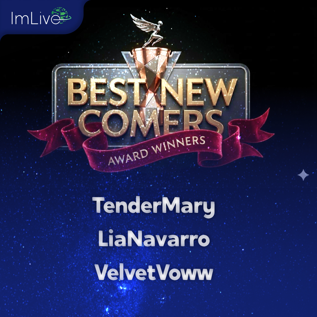ImLiveCom's tweet photo. 🎉 Best Newcomers (August 16-31!)  
     
Congratulations to our amazing Best Newcomers for the pay period August 16-31!      
    
🔗🌶️Visit the site https://t.co/5uQkkBfrp6 

#RisingStars #NewTalent #CreatorsToWatch #imliveonimlive https://t.co/SqGp9OaQ0S