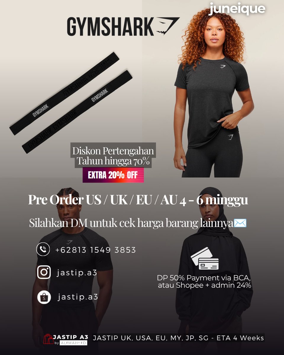 DemetriaBejg's tweet photo. Mid-year sale + EXTRA 20% OFF

Pre-order personal shopping from the USA, UK, EU, and Australia. Delivery in 4–6 weeks. Limited offer. DM to check prices for other products. https://t.co/vPY3ttWzX4