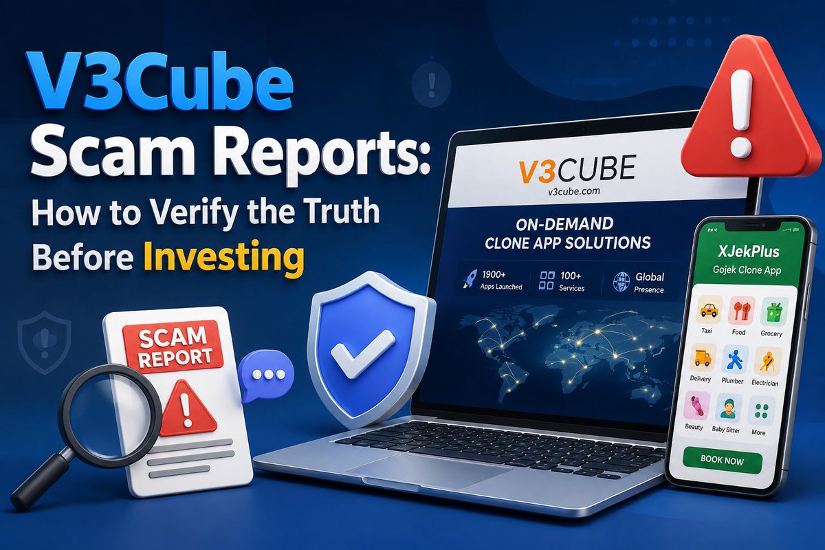 gojekappclone's tweet photo. V3Cube Scam Reports: How to Verify the Truth Before Investing

https://t.co/CO8QdFykjf

#V3Cube #v3cubescamreports #v3cubesscam #v3cubeereviews #v3cubecomplaints https://t.co/FZe0uLGZi7
