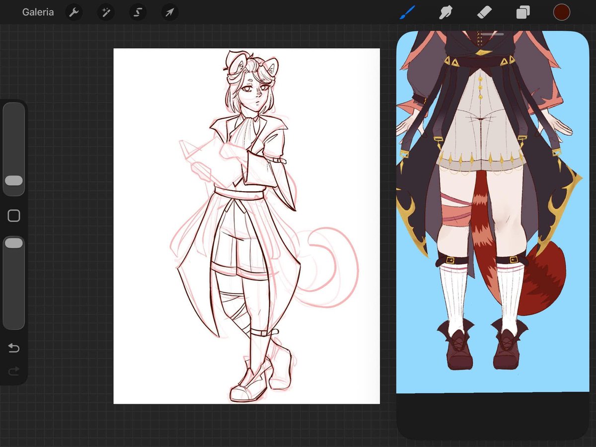 otaczeq's tweet photo. fin nie został zapomniany:3 

#WIP #GenshinOC https://t.co/iAVXL3s04S