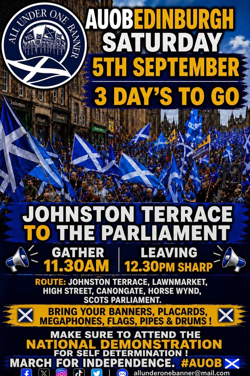AUOBNOW's tweet photo. OUR TIME TO SHOW THEM WE ARE STILL HERE AND NEVER GOING BACK IN THAT BOX #AuobEdinburgh 5th September #EndLondonRule #AllUnderOneBanner #ScottishIndependence #UnitedForIndependence 
🏴󠁧󠁢󠁳󠁣󠁴󠁿🏴󠁧󠁢󠁳󠁣󠁴󠁿🏴󠁧󠁢󠁳󠁣󠁴󠁿🏴󠁧󠁢󠁳󠁣󠁴󠁿🏴󠁧󠁢󠁳󠁣󠁴󠁿🏴󠁧󠁢󠁳󠁣󠁴󠁿🏴󠁧󠁢󠁳󠁣󠁴󠁿🏴󠁧󠁢󠁳󠁣󠁴󠁿🏴󠁧󠁢󠁳󠁣󠁴󠁿🏴󠁧󠁢󠁳󠁣󠁴󠁿🏴󠁧󠁢󠁳󠁣󠁴󠁿 https://t.co/suNR3hyf2R