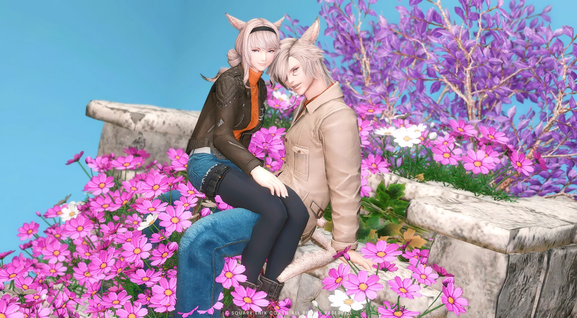 しゃと🐈しゃとすたじお。 в X: „FFで秋の花コスモスくらいしか思い