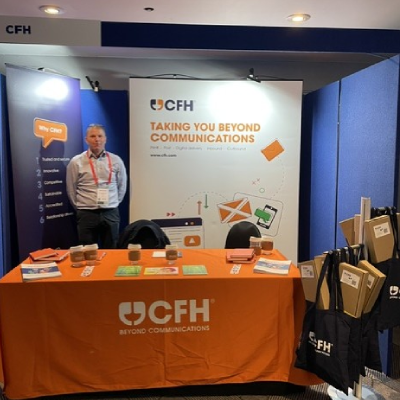 CFH_Docmail's tweet photo. Brian Graham is at the CFH stand today for IRRV Scotland 📍 

Ready to chat all things business communications and hybrid mail, he’s on hand to discuss how secure, efficient and compliant communications can strengthen your organisation’s engagement 💬 

Visit the stand for a conversation and pick up one of our giveaways while you’re there ⭐

#CFH #IRRV #Scotland