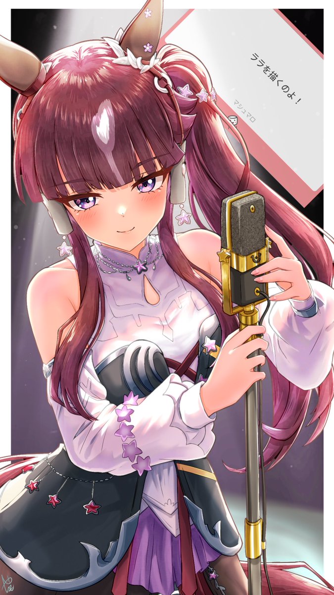 yashimo_1875's tweet photo. ラッキーライラックちゃん描きました！ https://t.co/jCpLH4N7z2