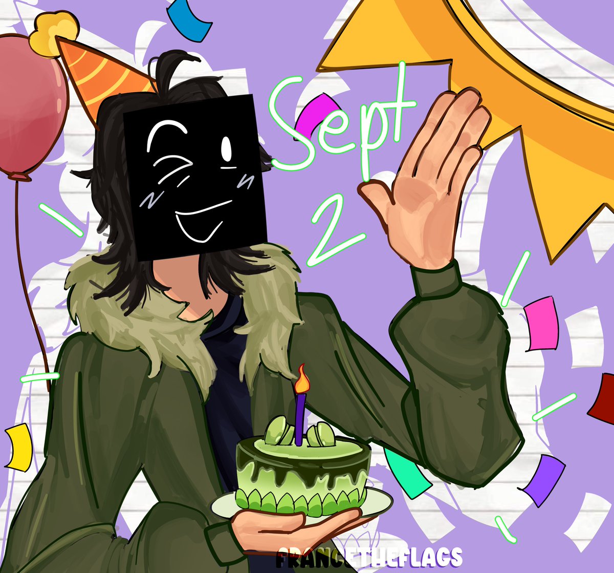 alyannaartz's tweet photo. HAPPY BIRTHDAY TO ME

#happybirthday #art #sona https://t.co/r8LUxpZoFK
