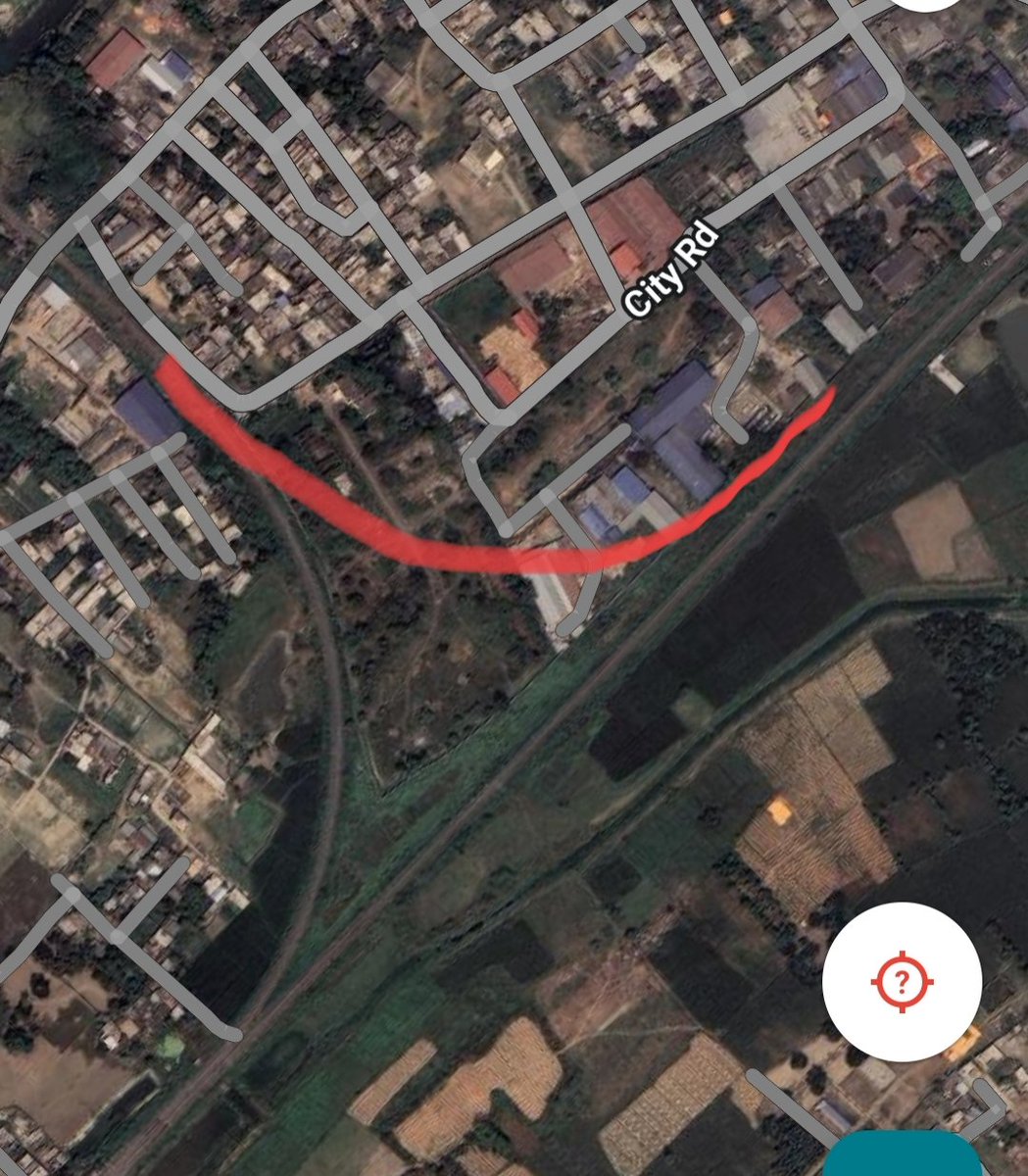 PurneaTimes's tweet photo. To stop loco reversal at Purnea Junction for train going to Purnea Court from Kasba side, this bypass can be made. Small land acquisition may be required for it.
@drm_kir @RailNf @AshwiniVaishnaw https://t.co/g5BRr6ddZh
