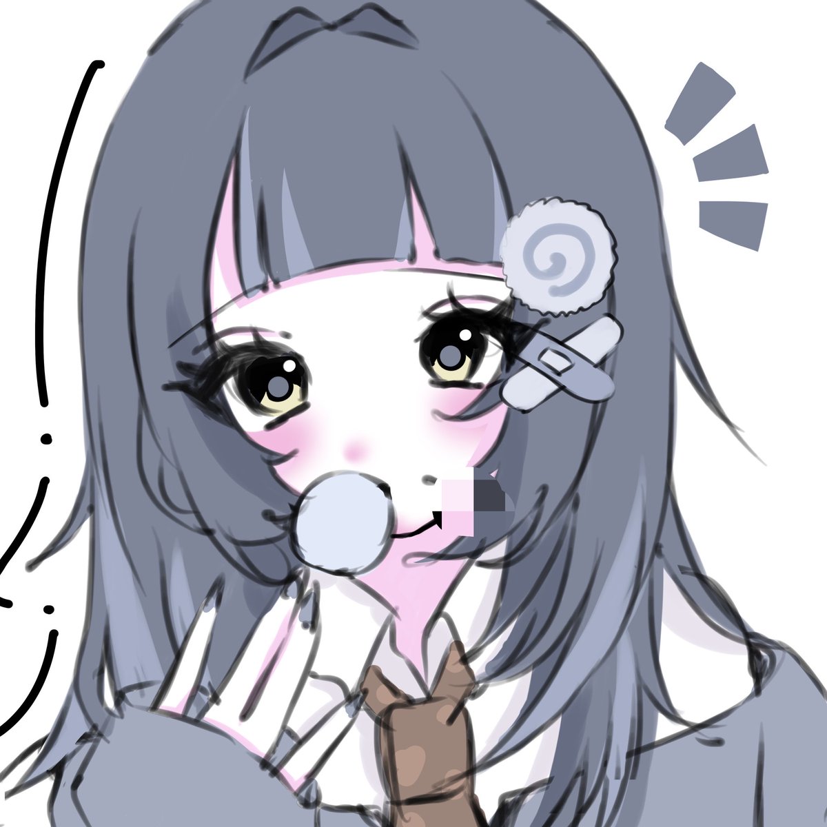 clxf3's tweet photo. 🍥だいすき、さん！

#イラスト https://t.co/yeqKEvZdWr