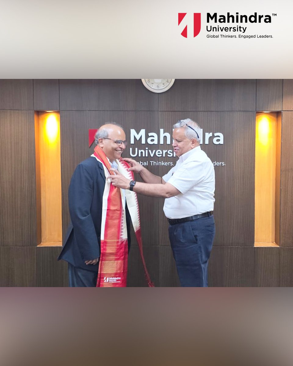 MahindraUni's tweet photo. Bringing together perspectives from higher education, artificial intelligence, technology, and industry, the Council engaged in discussions on strengthening #MahindraUniversity’s research ecosystem and expanding the scope for impactful research. https://t.co/YcCLRlSb8E