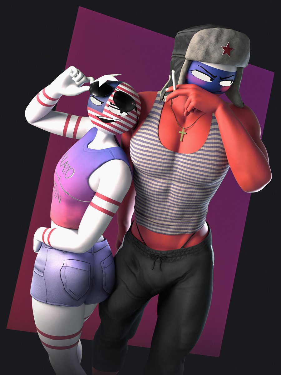 Small_d0rk's tweet photo. Caught you peeping

#CountryHumans #RusAme https://t.co/Lg6eIfwXhv
