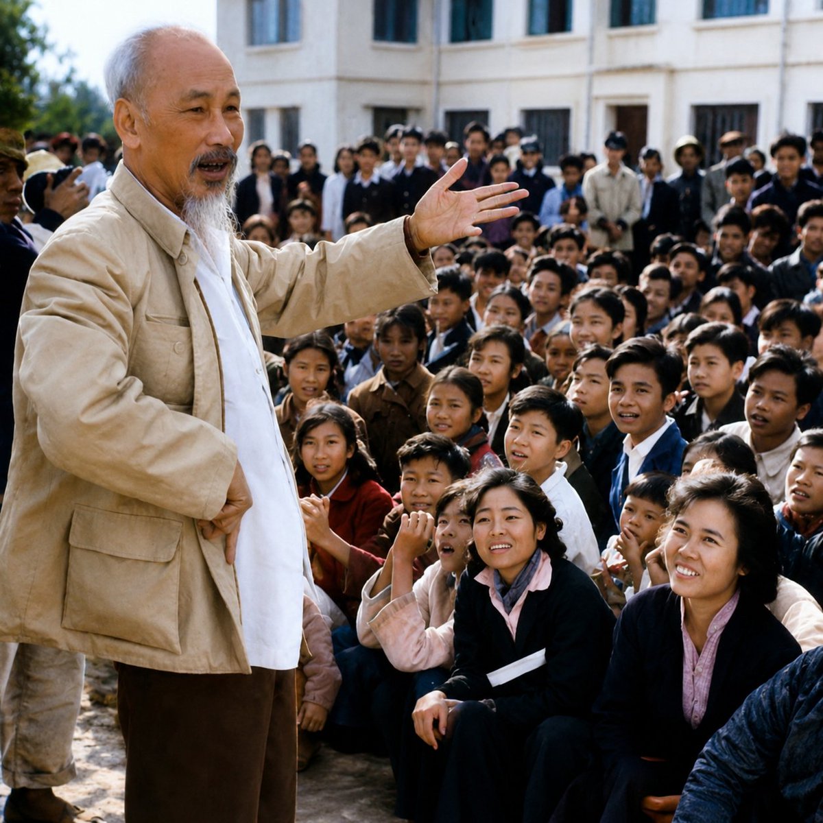 RedPlaneta2's tweet photo. #TalDíaComoHoy de 1969 falleció Ho Chi Minh, primer presidente de la República Democrática de Vietnam y uno de los grandes símbolos internacionales de la lucha contra el colonialismo y el imperialismo.

En 1911 abandonó Vietnam con una idea que marcaría el resto de su vida: encontrar el camino que permitiera liberar a su patria del dominio colonial. Trabajó como ayudante de cocina en un barco francés y desempeñó distintos oficios durante sus años en el extranjero. Aquellos viajes no fueron solamente una etapa de formación personal, sino que le permitieron conocer y experimentar de primera mano la explotación capitalista en otros países y comprender que la opresión sufrida por el pueblo vietnamita formaba parte de una realidad internacional mucho más amplia.

Fue en Francia donde ese sentimiento nacional inicisl terminó encontrándose con el marxismo-leninismo. Las tesis de Lenin sobre la cuestión nacional y colonial le mostraron que la liberación de Vietnam podía vincularse a la lucha internacional de la clase trabajadora y de los pueblos colonizados. En 1920 participó en el Congreso de Tours y estuvo entre los fundadores del Partido Comunista Francés. Después militó en la Internacional Comunista y desarrolló durante años una intensa actividad revolucionaria en Asia, sobre todo en China, formando cuadros, difundiendo el marxismo y organizando a los revolucionarios vietnamitas. En 1930 desempeñó un papel decisivo en la unificación de las principales organizaciones comunistas de la Indochina Francesa, de la que surgió el Partido Comunista de Indochina.

Tras regresar a Vietnam en 1941, impulsó el Viet Minh, el frente de liberación nacional dirigido por los comunistas. Los revolucionarios vietnamitas tuvieron que luchar contra el orden colonial francés y después contra la ocupación japonesa, construyendo pacientemente las fuerzas capaces de liberar la nación. Cuando Japón fue derrotado en 1945, el Viet Minh aprovechó la crisis del viejo orden colonial para organizar la Revolución de Agosto. El 2 de septiembre de aquel año, ante una multitud reunida en Hanói, Ho Chi Minh proclamó el nacimiento de la República Democrática de Vietnam.

Pero la independencia apenas había comenzado cuando Francia regresó dispuesta a restaurar por las armas su imperio colonial. El Viet Minh tuvo entonces que volver a luchar por una libertad que ya había proclamado como suya. Durante nueve años, un pueblo empobrecido y sometido durante décadas se enfrentó a una potencia colonial muy superior en recursos hasta derrotarla definitivamente en 1954. La victoria vietnamita abrió el camino a los Acuerdos de Ginebra, que establecieron una división militar provisional en el paralelo 17 y preveían la posterior reunificación del país mediante elecciones.

Sin embargo, el final del colonialismo francés no significó el final de la amenaza imperialista. EE.UU ocupó el lugar dejado por Francia, sostuvo al régimen anticomunista de Vietnam del Sur y convirtió la división provisional del país en uno de los puntos calientes de la Guerra Fría. Frente a una potencia militar incomparablemente superior, Vietnam volvió a resistir. Ho Chi Minh continuó siendo presidente de la República Democrática de Vietnam y, sobre todo, el gran símbolo de un pueblo que se negaba a doblegar.

Ho Chi Minh murió el 2 de septiembre de 1969, exactamente 24 años después de haber proclamado la independencia.

No llegó a ver a las fuerzas revolucionarias entrar victoriosas en Saigón en 1975, ni tampoco contempló Vietnam reunificado. Pero el pueblo al que había dedicado su vida culminó la lucha al que él tanto contribuyó.

Ho Chi Minh no pudo ver la victoria final, pero esa victoria llevó su nombre.

"Los ríos se secarán y las montañas se desgastarán, pero nuestra determinación nunca vacilará. Cualesquiera que sean las dificultades y las penalidades, nuestro pueblo vencerá totalmente. Los imperialistas estadounidenses tendrán que marcharse de nuestro país. La patria se reunificará. Nuestros compatriotas del Norte y del Sur se reunirán bajo un mismo techo. Nosotros, un pequeño país, tendremos el inmenso honor de haber derrotado, a través de una lucha heroica, a los dos imperialismos más grandes —el francés y el norteamericano—, contribuyendo así dignamente al movimiento de liberación nacional en el mundo."
-Ho Chi Minh (1969): Testamento Político.