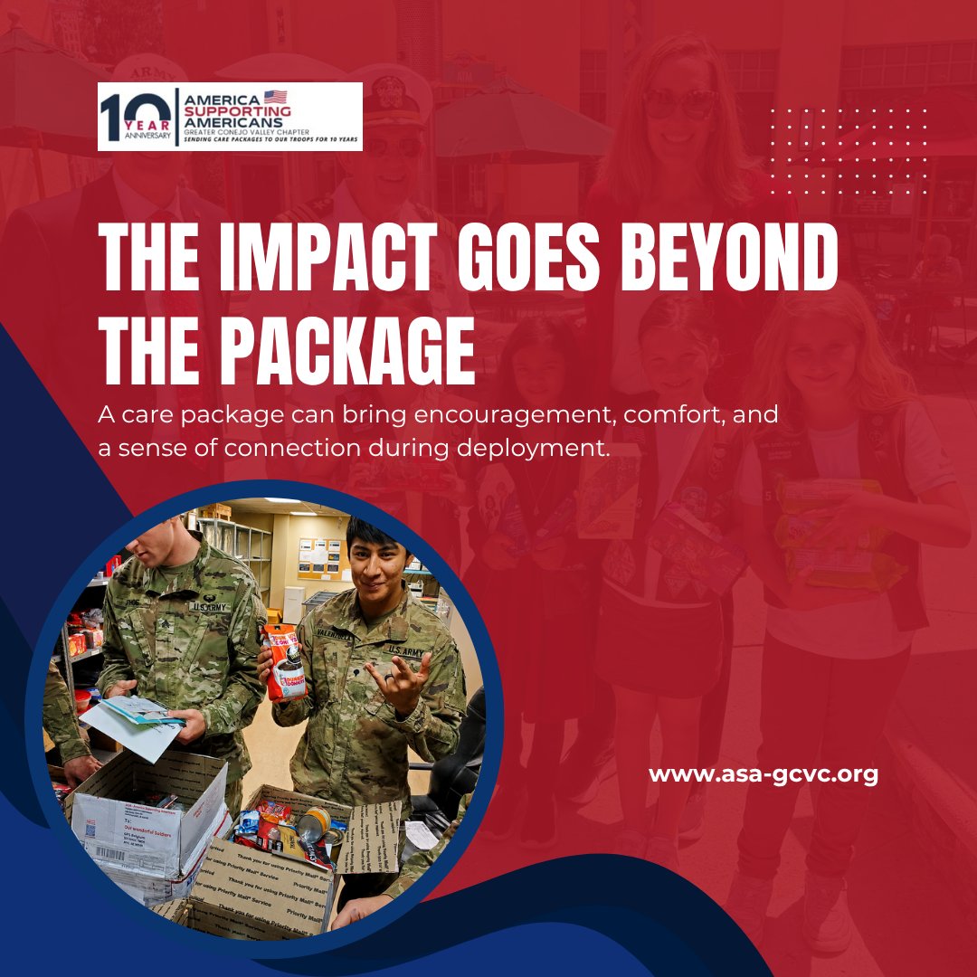 GcvcAsa2153's tweet photo. 4,000+ care packages. Countless stories of support. 

Every box is a reminder that our service members are remembered, supported, and never alone. 

#SupportOurTroops #MilitarySupport #Community https://t.co/fBm58F7Y2a