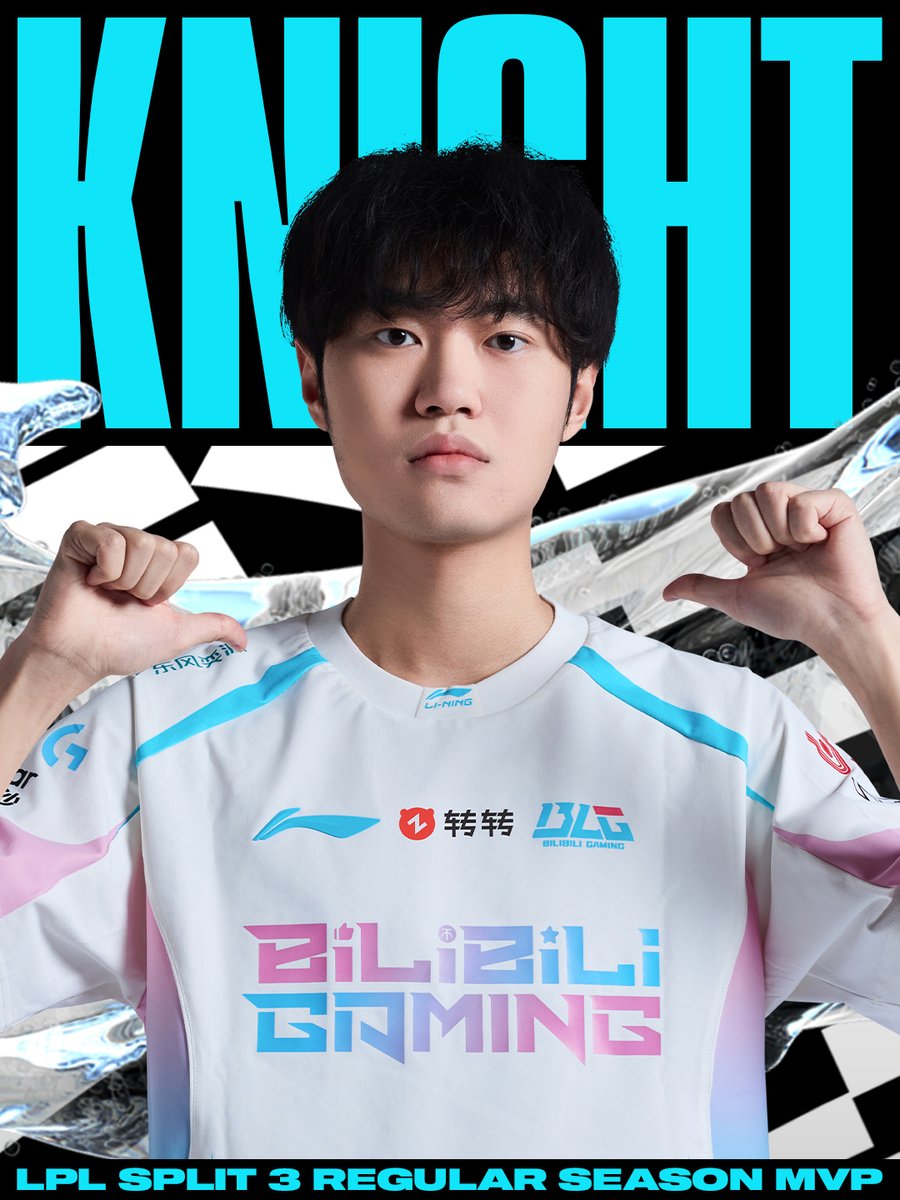 lolesports's tweet photo. Knight is your #LPL Split 3 Regular Season MVP! 👑 https://t.co/plmpITWKNW