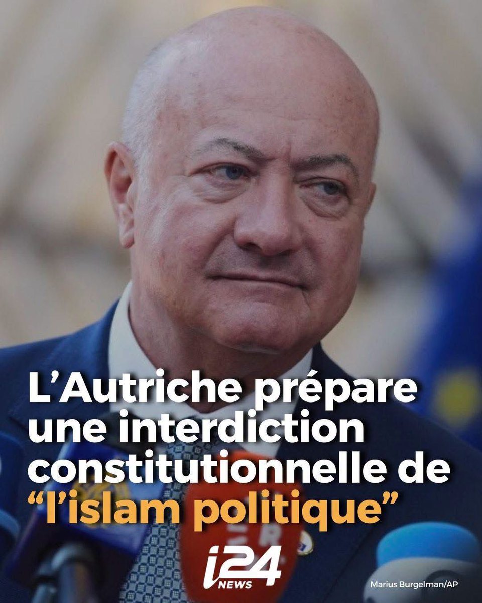platiniumultra's tweet photo. Et voila ! Bravo a l’Autriche 
Comme quoi quand on veut on peut !🧐⤵️

🔴 Christian Stocke considère l’islam politique comme « incompatible avec la démocratie et les valeurs occidentales » ▶️ https://t.co/2DW3kHOHoF https://t.co/uVm8z9qEUS