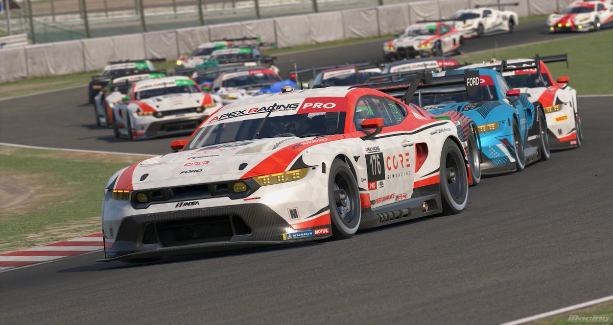 CoReSimRacing's tweet photo. #ARL | @ArlEsports #gt3 #trophy started its 13th season at 🇯🇵 #suzuka! 🇩🇪 C.Winkler &amp; 🇩🇪 T.Kunath finish both in the Top-10 at the season opener for the big CoRe squad in this series to grab the first points. #iracing #iracingofficial #simracing #apexracingleague 🏁 https://t.co/AJ68WY6XqG