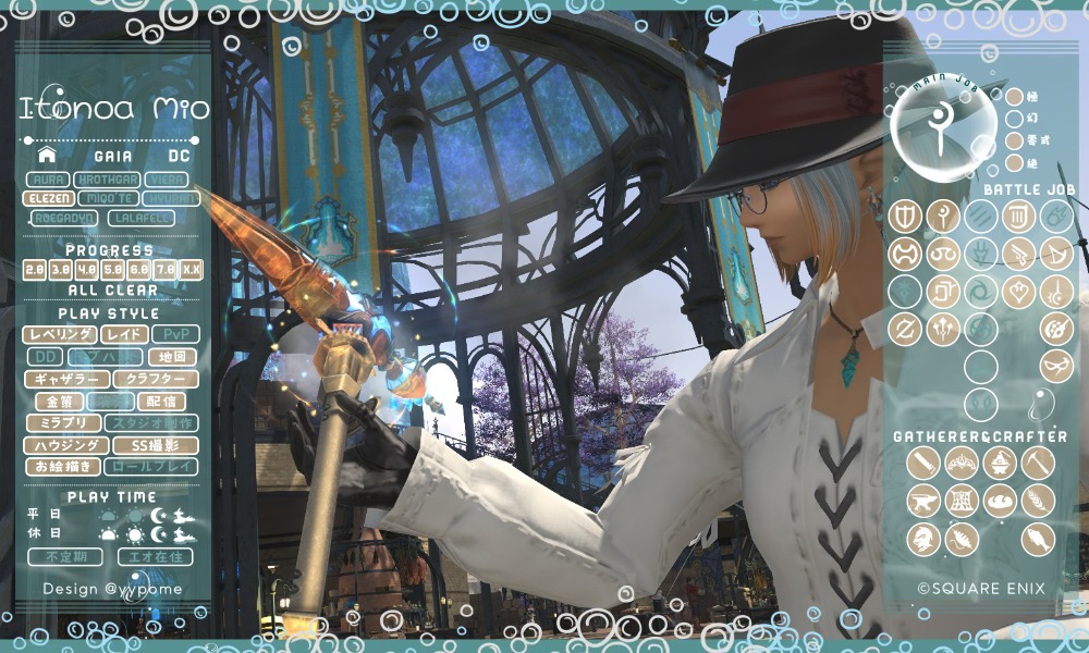 KTSG_i's tweet photo. そういえば、作ったので。
出来立てのポタージュとポップコーンを作ってます
 #FF14キャラクターカード https://t.co/0EMVg5VsvE