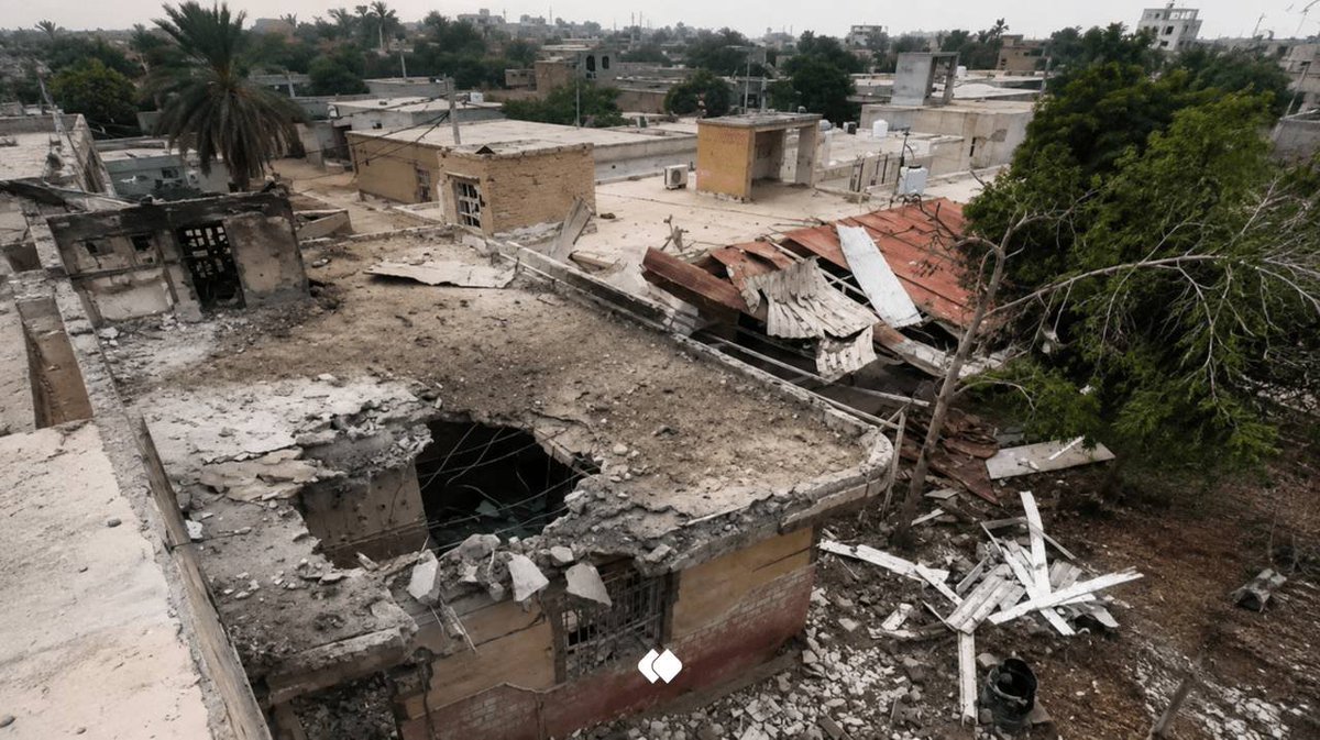 TheCradleMedia's tweet photo. US strikes kill several in Iran, including child, as Washington escalates aggression 
——
Iranian authorities announced that at least 11 people have been killed in a fresh wave of US airstrikes targeting multiple provinces across the country.

Among the casualties are four members of the Islamic Revolutionary Guard Corps (IRGC) Aerospace Force killed in western Kermanshah province, alongside three members of the Basij paramilitary force who were killed during an overnight strike on Lavan Island in the southern Hormozgan province.

Separately, local officials reported that a US missile strike slammed into a residential area hosting a wedding ceremony in Sirik, located in Hormozgan province near the Strait of Hormuz, killing four people—including a 4-year-old child—and injuring dozens of others. 

An additional seven people were reported killed and eight others wounded in parallel missile strikes targeting Khuzestan province.