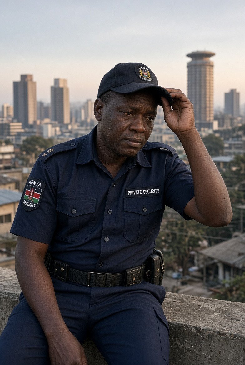 AffiliatesKenya's tweet photo. Threaten a guard for asking for legal pay = criminal intimidation. #JusticeForGuards #PayGuards30K #minimumwageBill https://t.co/PxMxgCb6uS