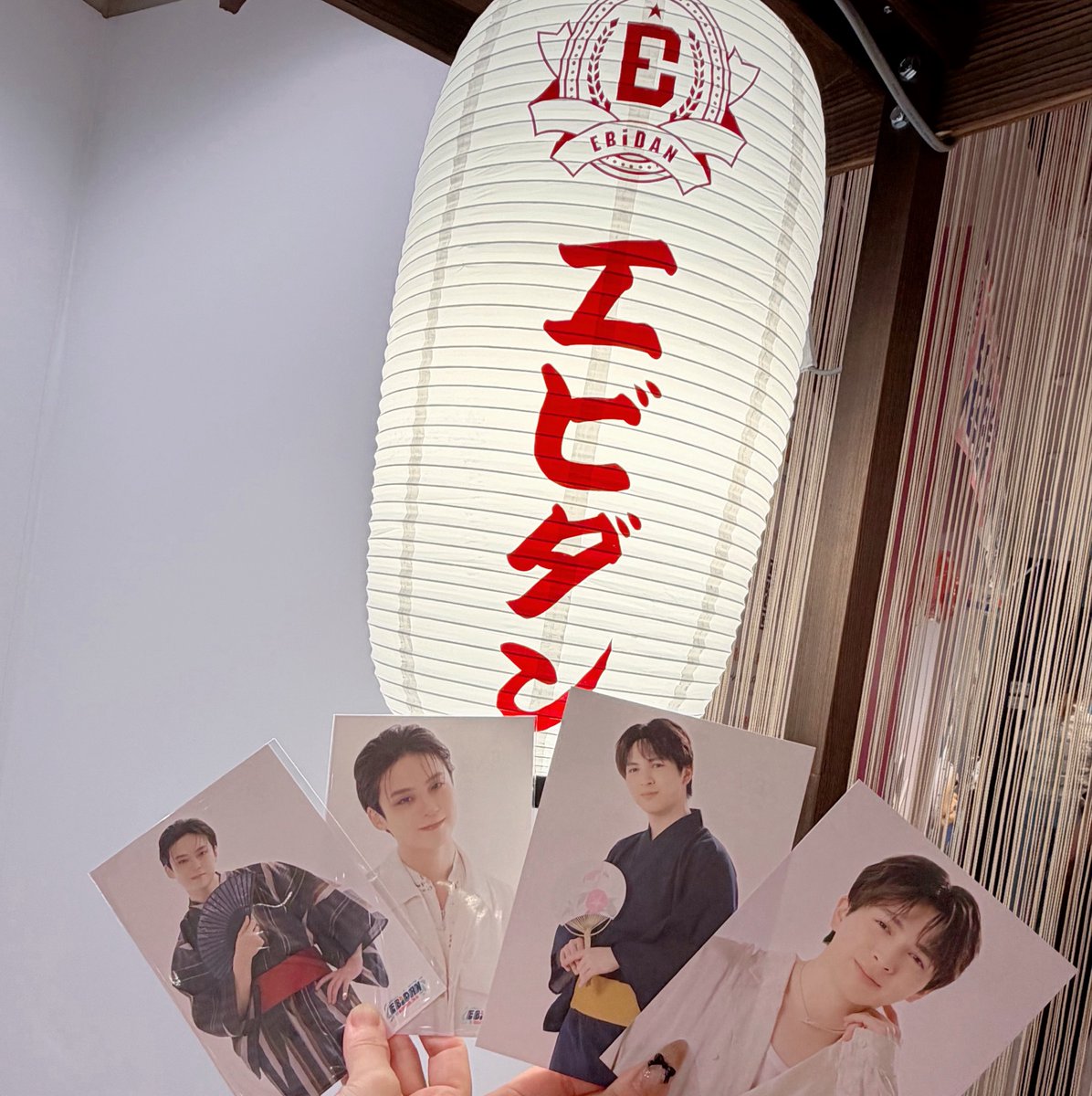 zzzy4m's tweet photo. エビミュ（後期）もれいじんと㌠🌟
安定に入場特典は自引きできず！！でもお面マーカー買えたから良かった☆-（ゝω・）v https://t.co/y3z9YJBiJZ