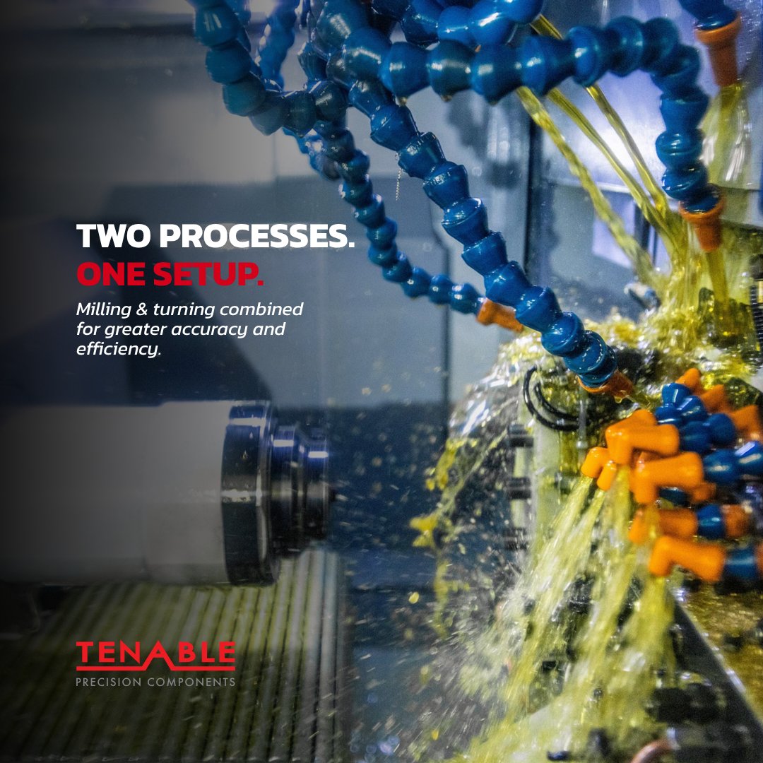 Tenable_Screw's tweet photo. Why use two processes when you can use one? ๐
Our #slidinghead #CNCs combine milling and turning in a single process, helping reduce handling and maintain accuracy.
With 71 machines, up to 10 programmable axes & capacity from 0.3โ51mm, we have the plant to do it at scale. โ๏ธ https://t.co/I4GUIBLtsQ