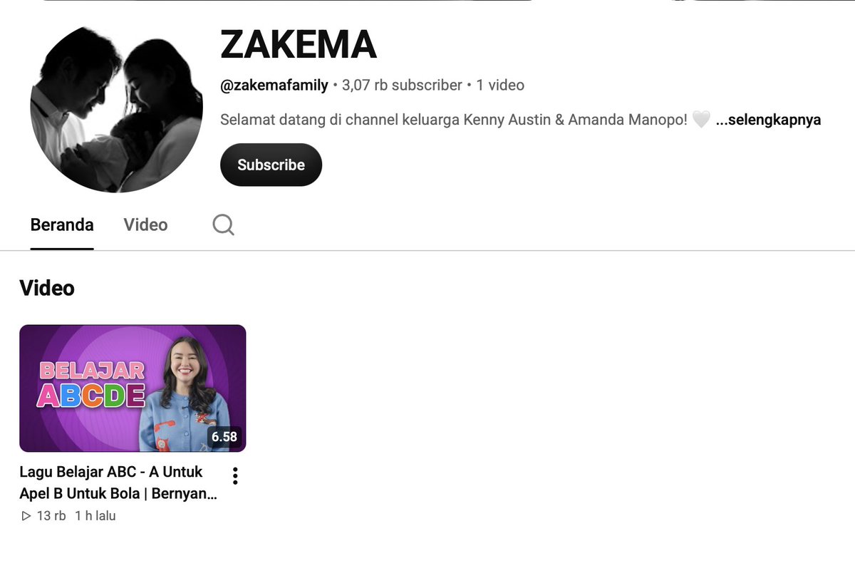 insidefolkative's tweet photo. Amanda Manopo kini memperkenalkan platform YouTube terbarunya, Zakema. Kanal ini dirancang sebagai wadah berbagi berbagai konten seputar keluarga sekaligus menghadirkan tayangan yang bersifat edukatif untuk anak-anak. https://t.co/21C2LCLqe8
