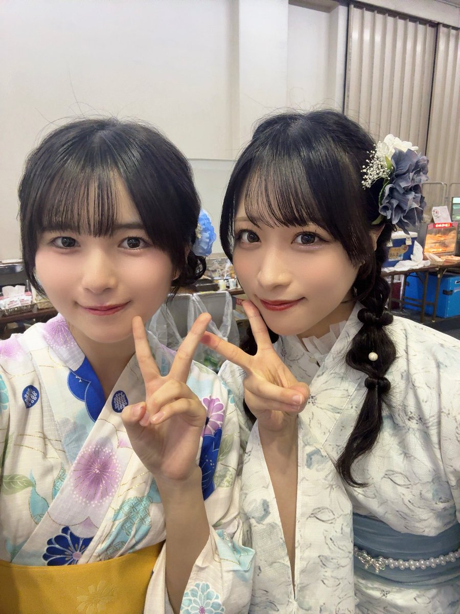 runa_douho's tweet photo. さやか��んさんと🐸📸

いつも優しくお話してくださってありがとうございます♡⟡.·
いつか一緒に大自然を旅してみたいです🌳

 #STU48 #原田清花 先輩 
#STU48_4期研究生 #道保琉南 https://t.co/RXj83sDqCz