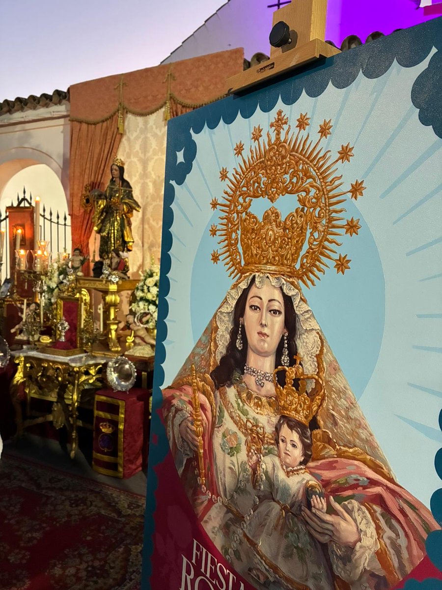 ROCIODEGINES's tweet photo. REPRESENTACIONES 
En la tarde de ayer nuestra Hermandad estuvo doblemente representada en el primer día del Triduo a Santa Rosalía que cada año organiza la Hermandad del Rosario.
Fue el coro de nuestra Hermandad quien puso la parte musical durante la celebración Eucarística. https://t.co/LRFI6xF4KV