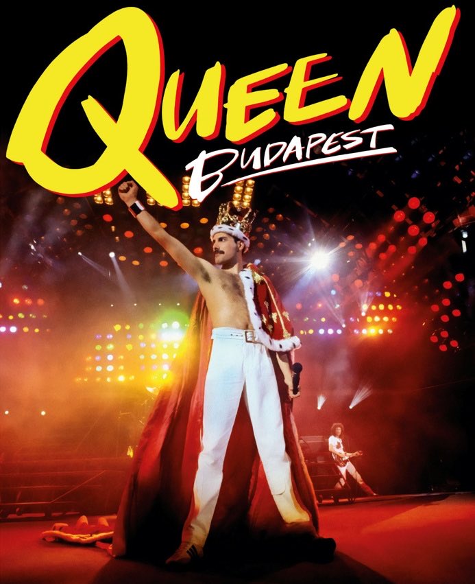 queen40jp's tweet photo. 【 QUEEN | クイーン 】

／
10月7日 (水) 期間限定公開
＼

伝説のコンサートが4Kレストア＆ドルビーアトモスで蘇る、『クイーン：ブダペスト』
予告編映像が公開中📹 

🎫 チケット情報
🇯🇵 日本での映画公開の詳細はこちら
https://t.co/TCmckBU0s9

フレディ・マーキュリー生誕80周年、バンド結成55周年、そして＜Magic Tour｜マジック・ツアー＞（クイーンのオリジナルメンバー4人による最後のツアー）40周年というビッグ・アニバーサリーイヤーに、伝説の4人がフィルムに刻まれた最後のクイーン・ライヴ映像 『QUEEN BUDAPEST (クイーン：ブダペスト) 』 が、10月7日 (水) から期間限定で世界公開される。上映はIMAXを含む世界50以上の地域、2,000館を超える映画館で実施されることが決定しています。

圧倒的な没入感で体感する、究極のQUEENライヴ体験を是非映画館で！！

📍情報全文はこちら:
https://t.co/IiFlAoLYTH

---

「映像のクオリティは素晴らしく、まるでその場にいるような気分にさせられる。IMAXで観れば、迫力は規格外だ」　
💭ブライアン・メイ

「結果的に、あれがフレディと行った最後のツアーになった。まさに僕らは絶頂期にいた。素晴らしい思い出にあふれたツアーだ」
💭ロジャー・テイラー

#QUEEN