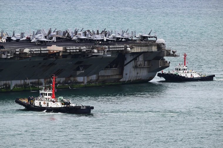 USS Abraham Lincoln Docks in Thailand After Record 200-Day Deployment