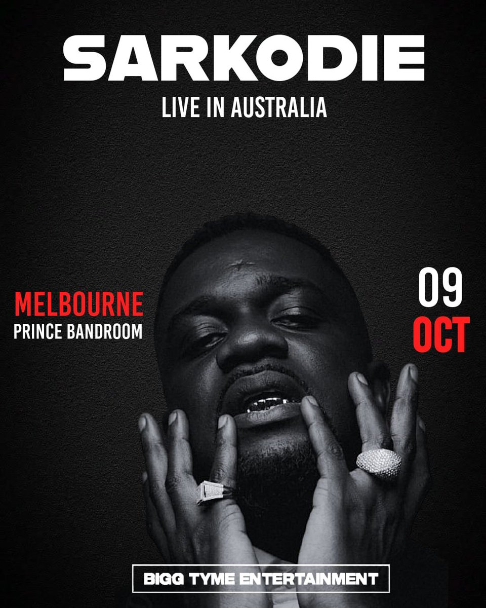 sarkodie's tweet photo. Live in Australia 🇦🇺 https://t.co/cFmrzpFVm6 https://t.co/AuB3YrSLPN