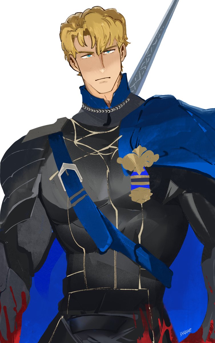 kaado_art's tweet photo. Dimitri painting #fe3h https://t.co/iA7xuIhilf
