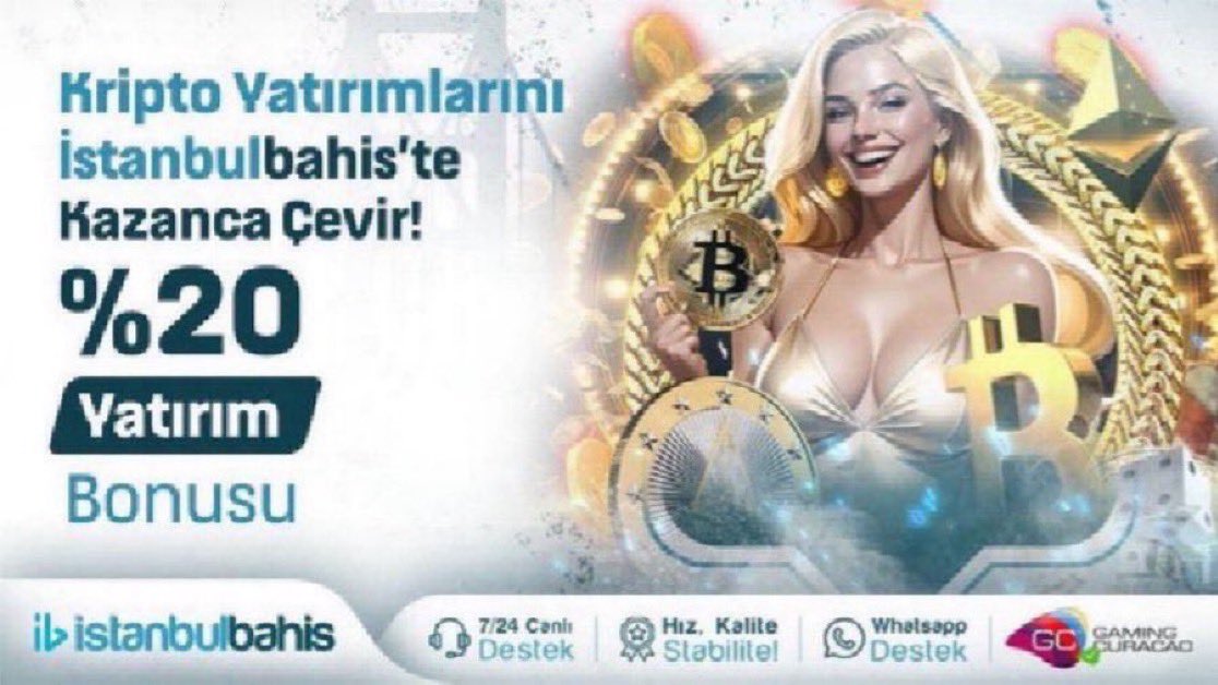 istanbul_bhs's tweet photo. 🏆 #İstanbulBahis'te Bonusların Sonu Gelmiyor ‼️

✨ Kripto Yatırımlarını İstanbulBahis'te Kazanca Çevir 📢

📌%20 Yatırım Bonusu İle Oyun Keyfini Katla ⭐️

✨Üstelik Kayıp Bonusun da Aktif ⭐️

🎯 Kazanmak için neyi bekliyorsun ? https://t.co/TOJtYz3dFn 👊 https://t.co/El7OjViLMo