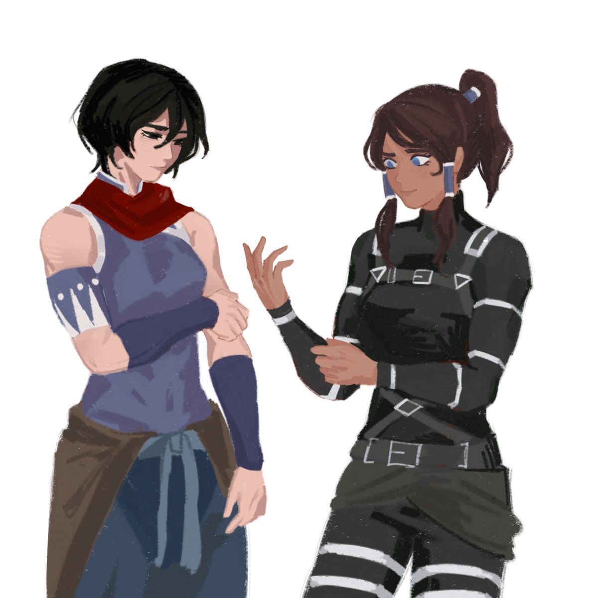 mrrs_AY's tweet photo. #tlok #korra #mikasa https://t.co/YT5639gJ4L
