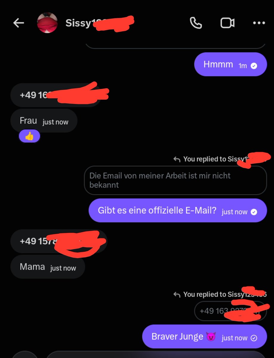 HerrinCath's tweet photo. Ich erpresse diesen erbärmlichen, schlechten Verlierer. 😈 
Er zahlte eine Anzahlung als meinen Tribut, und dann legten wir los. 
Ich sammelte nach und nach alle Informationen, die ich von ihm brauchte – über seine Frau, seine Mutter und seine Arbeitskollegen –, um ihm zu beweisen, dass er tatsächlich ein erbärmliches, kleines Stück Scheiße ist, das ohne mich absolut nichts auf die Reihe kriegt. 😈 
Ich brachte ihn dazu, mir seine Geheimnisse, Fantasien und Schwächen anzuvertrauen. 
Dann gab ich ihm irre Aufgaben und drohte damit, ihn als das erbärmliche, wertlose Stück Scheiße zu entlarven, das er ist. 

Langsam begriff er, dass er mir gehört und ich mit ihm machen kann, was ich will. 😈 Ihm blieb nichts anderes übrig, als nachzugeben, während ich ihn fertig machte und die volle Kontrolle übernahm.
 Ich habe ihn sogar finanziell ruiniert. 😈😂
 Und jetzt liegt sein Leben in meiner Hand – ich kann damit machen, was ich will!!!!! 😈 

Schreib mir eine DM, damit ich auch dich besitzen kann, du erbärmlicher weißer Loser! 🫵

#blackmail #BNWO #germanslave #oldwhitemen #whiteboi #herrin  #kontofick #sklave #domina #raceplay #heel #loser #blacksupremacy #blackowned #simp #puppy #ebonymistress #femdom #WorshipAndSubmit #highheels #heels   #melkung #tribut #fetisch #zahlsklave #feetfetish #feetworship #feet #ebonyfeet #fußsklave #türkischerhund #köpek #ebonygoddess #findom #sklave 
#realdomina #getrageneunterwäsche