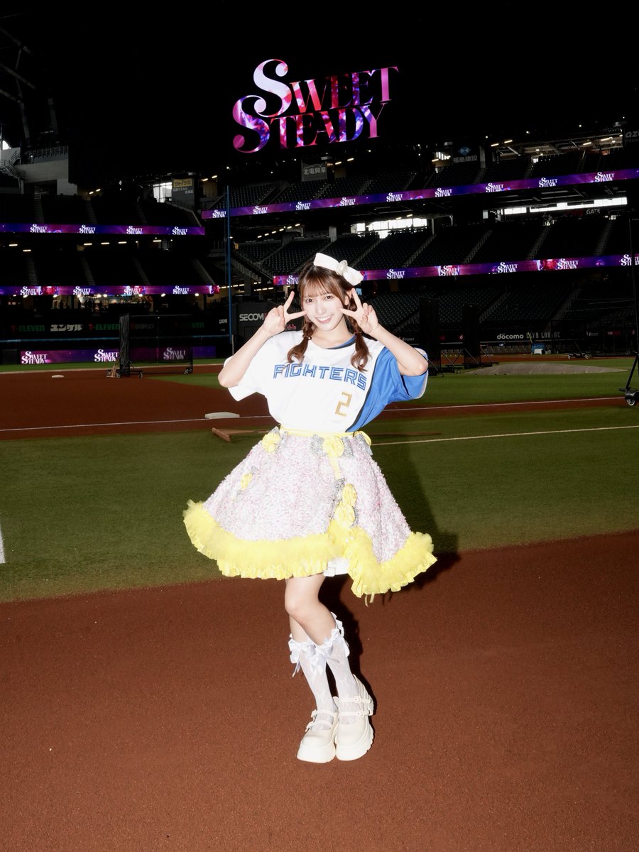SWEET_STEADY's tweet photo. ⚾️💛SWEET STEADYのきいろ色💛⚾️
　　 　   ⭐️【山内 咲奈】⭐️

ユニフォーム姿のさきなてん🎽

💛山内咲奈　＠sakina_ss0229

誕生日：2/29
出身地：大阪府
背番号：2

#山内咲奈
#SWEETSTEADY ＃すいすて
#lovefighters 🔵 https://t.co/eSUvMryEPy