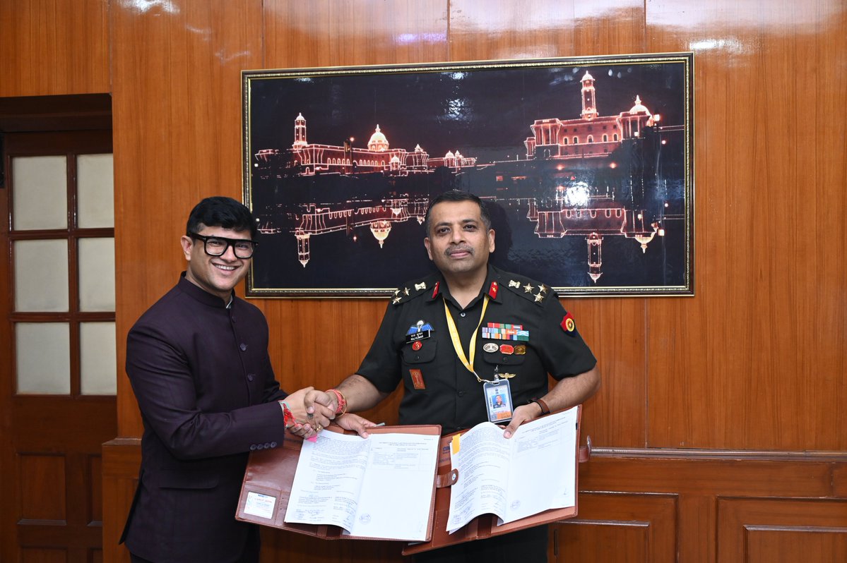 adgpi's tweet photo. Educational Concessions - Wards of #IndianArmy Personnel 

The Indian Army has signed an MoU with Combined (PG) Institute of Medical Science & UIHMT Group of Colleges, Dehradun to enhance educational opportunities for the wards of Indian Army personnel.

Under the MoU, the institution will provide special tuition fee concessions to eligible wards of serving and retired Indian Army personnel, with enhanced support to the wards of personnel who have made the supreme sacrifice. 

The initiative reflects the Indian Army’s continued commitment to the welfare of its personnel and their next-of-kin.