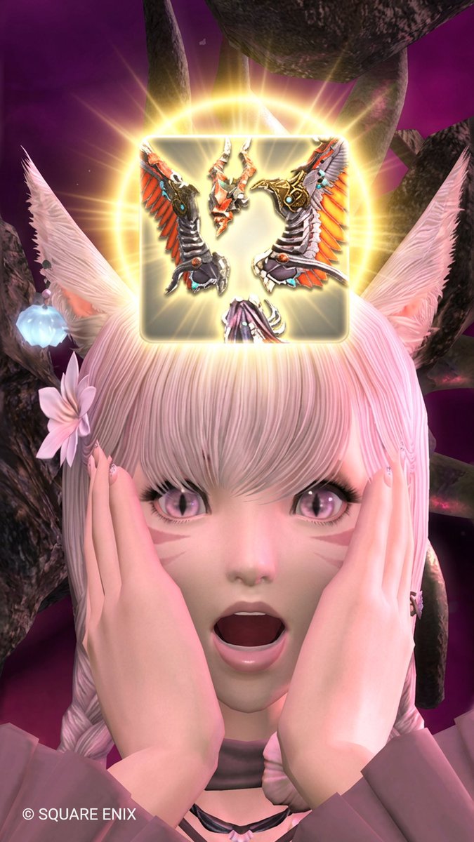 EichBloom's tweet photo. 🪽羽出た！！！ロット勝負の行方は･･･？！
https://t.co/zZ8XQyJpDL
#FF14 https://t.co/L4WXZCr2Ol