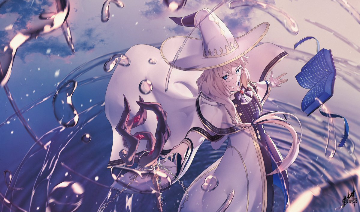 reluvy5213's tweet photo. 雨の魔女トネリコ https://t.co/fQo3osKQk7