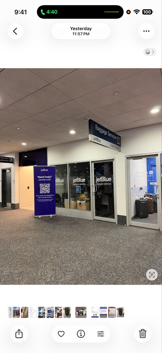 JMarie626's tweet photo. We arrived at Bradley Int at 1140pm. My suitcase was broken. No one available @JetBlue as you have a time frame to file a claim. I call today for them to tell me I’m outside that window. NO ONE WAS THERE!!!! https://t.co/BRuhaZYJTG