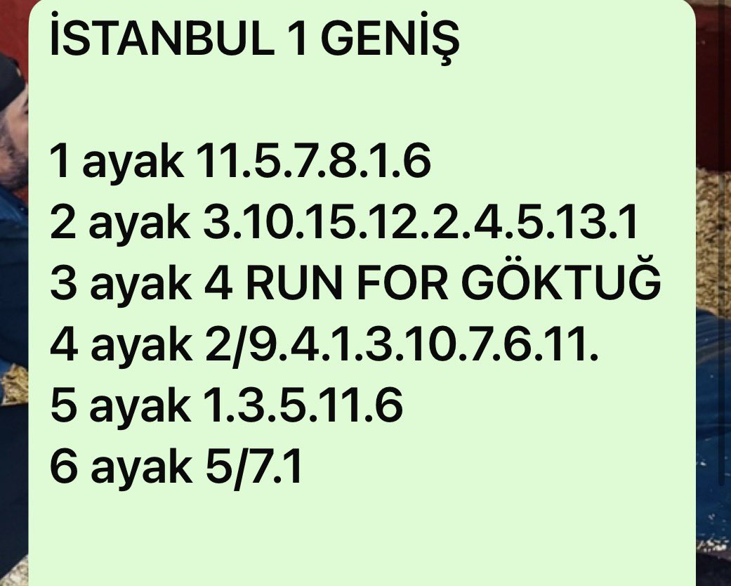 Ahmetnl16871949's tweet photo. İstanbul 1 altılı gruba hayırlı olsun 100bin daha büyüklerine inşallah 🙏 @ridvancoban01 @01goko https://t.co/1TmuCRl25y