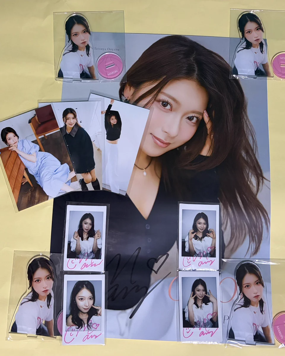 まるぴ フォトブック「 MIX」＋特典生写真＆チェキ＋直筆サイン入り